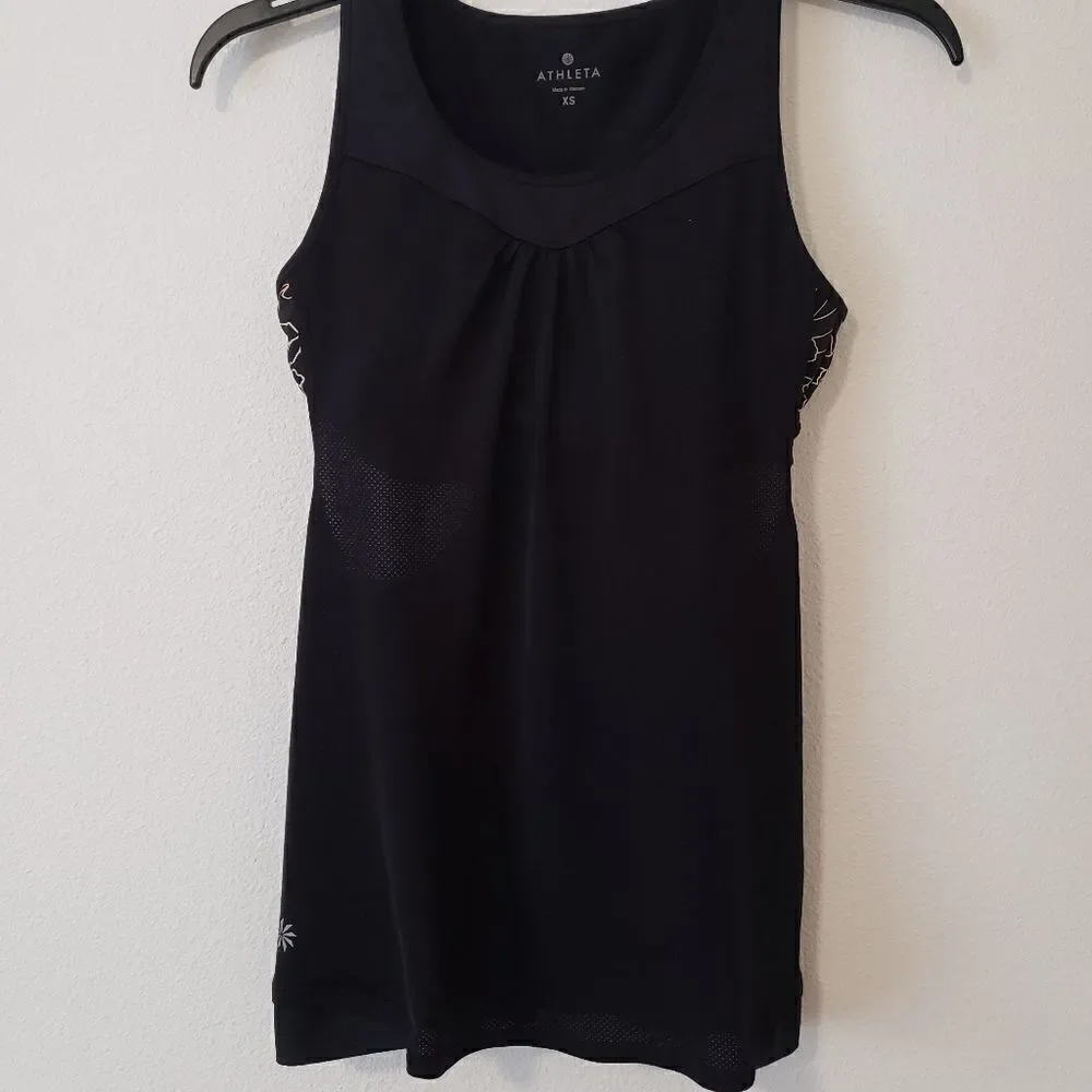 Athleta Workout Support Top (Floral) Sz XS